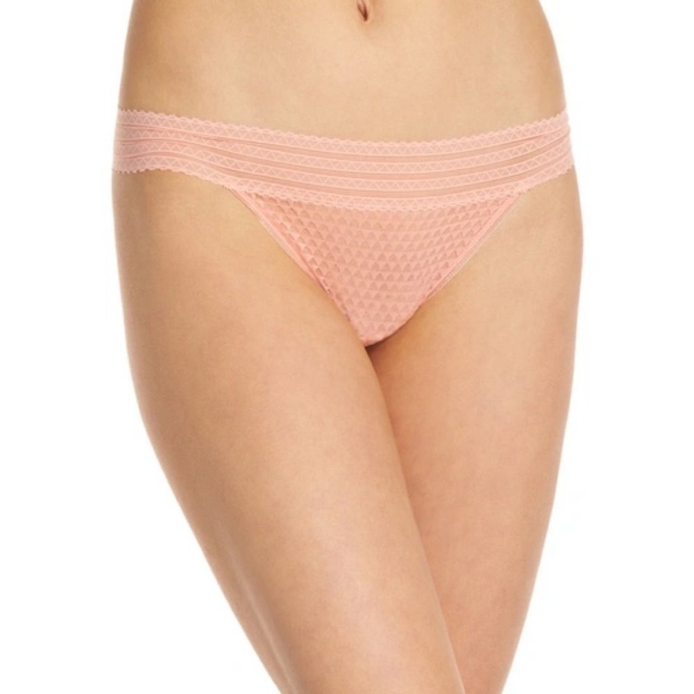 NEW Madewell Mesh Bikini‎ Bottom Underwear Size Small Panties Light Blossom Boho